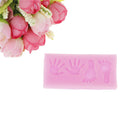 Small Hand Foot Silicone Mold Fondant Mould Cake Decorating ToolYFBX