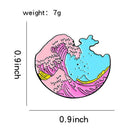 Spray Brooch Badge Jacket Clothing Lapel Jewelry Backpack Pins (Style 1) A