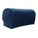 2 Pair Anti-slip Armchair Armrest Covers Furniture Protector Blue/Grey