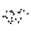 Rubber Fishing Hook Stoppers Fishing Bait Stop Beads Bait Stopper 3mm Black
