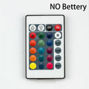 4pc 9LED Remote Control Colorful RGB Car Interior Floor Atmosphere Light Stri %ã€Š