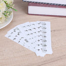 88 Keys Transparent Key Note Stickers for Piano Electronic Keyboard