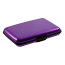 Waterproof Business ID Credit Card Wallet Holder Aluminum Metal Case O7D7
