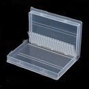 20 Holes Nail Drill Bits Holder Stand Organizer Case Manicure Grinding Head Box