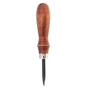 3 Sizes Leather Skiving Craft Groover DIY Edge Beveler Set with Wood Handle