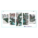 Butterfly 5D DIY Full Drill Diamond Painting Craft Cross Stitch Kit Decor