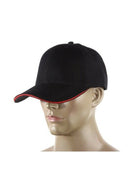 Unisex Sun Cap Outdoor Sports Hat Solid Color Baseball Cap Black P4L6