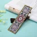DIY Special Shaped Diamond Painting Leather Tassel Bookmark Creative Gift