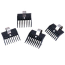 4x/Set Universal Hook Limit Comb Trimmer Clipper Attachment Guide Comb Barber FT