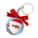 Wool Needle Felt DIY Deer Keychain Wool Felting Kit for Children DIY Crafts