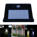 LED Solar Power PIR Motion Sensor Light Outdoor Waterproof Wall Night Lamp