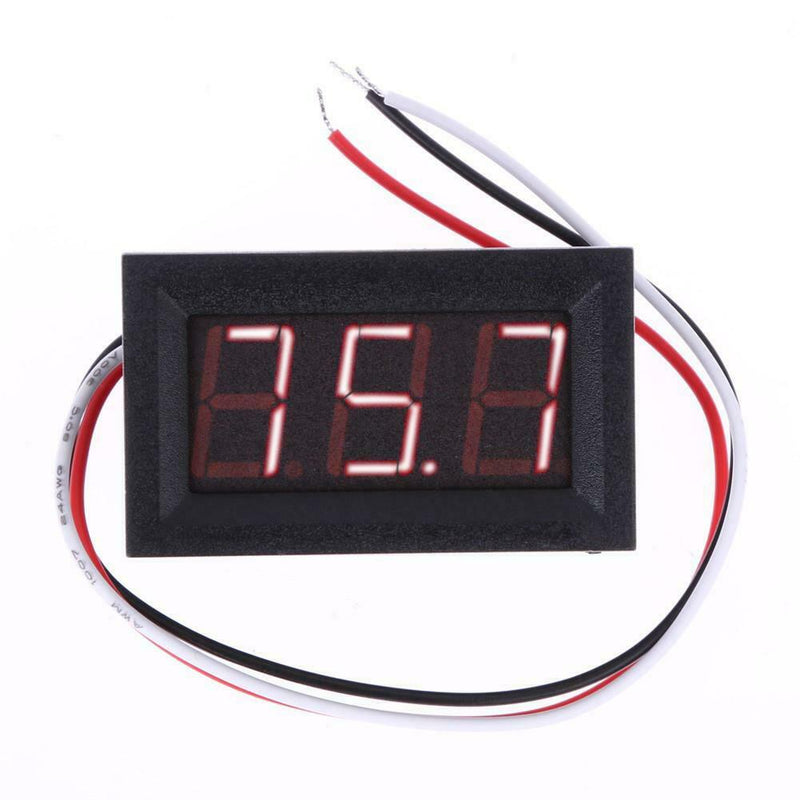 0.56inch LCD Red Light DC 0-100V Panel Meter DC Digital Voltmeter