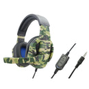 Camo Stereo Wired Gaming Headset with Mic for PS4 NS Xbox One 360 Over Ear