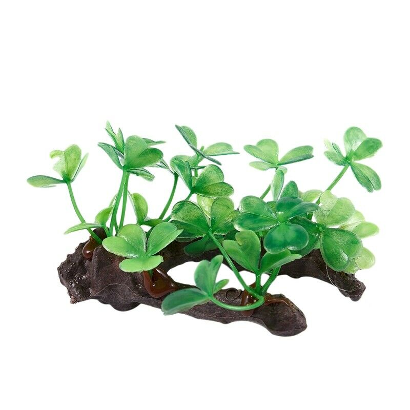 New Artificial Plastic Plants Grass Water Ornaments for Aquarium Fish Tank DA3X8