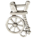 40 Pcs Spinning Wheel Charm Pendants 18x12mm(3/4"x1/2")