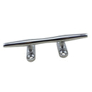 Marine Grade Boat Yacht Bollard 10" Rope Deck Cleat Low Flat Lock Bolt
