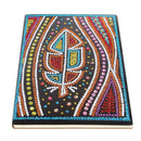 DIY Leaves Special Shaped Diamond Painting 50 Pages A5 Notebook Sketchbook