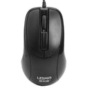 LS-307 800DPI USB Wired Silent Optical Gaming Mice Mouses for PC Laptop Computer