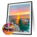 Scenery 5D DIY Full Round Drill Diamond Painting Cross Stitch Art (B917)