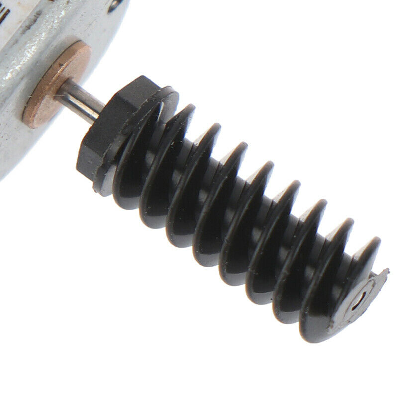 N20 Micro Motor DC 12V-24V Long Shaft Motor With Worm Rod for Adding Encoder JR