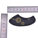 2pcs Black Plates Pickguards for 23 inch Ukulele Hawaii GuitMO