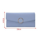 Fashion Simple Women Leather Clutch Long Wallet Card Holder Lady Purse Hand