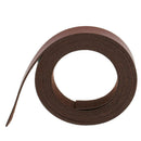 2 Meters Leather Strips Strap for DIY Leathercrafts Handle Making Wine Red