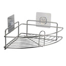 Stainless Steel Storage Caddy for Bathroom Shower Bath Basket Adhesive