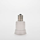 E17 to E27 Socket Base LED Halogen CFL Light Bulb Adapter Converter Holder FT