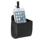 Car Auto Outlet Vent Trash Box Mobile Phone Holder Debris Bag (Black)