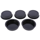 5Pcs Camera Rear Lens Cap Dust Body Cover For Canon EF ES-S EOS Series Lens  Nw