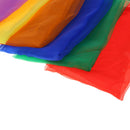 6x Multi-Color Square Juggling Dance Scarfs Magic Tricks Props for Kids