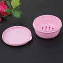 Travel Portable Round Soap Wash Shower Home Bathroom Box Holder Container