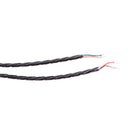 Headphone Earphone Audio Repair Cable with 3.5mm Jack Plug Replacement Black