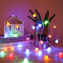 3 Meters LED Ball String Lights Battery Powered Wedding Garland Fairy Lamp A