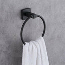 Towel Ring and Tissue Holder Set, Shiny Towel Ring and Tissue Holder for BatE7H4