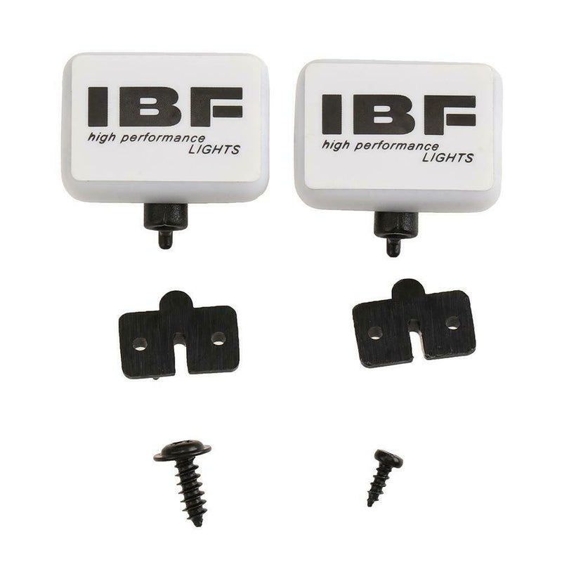 4pcs RC Car Round LED Light Cover for 1:10 Tamiya HSP RC Car Axial SCX10 A