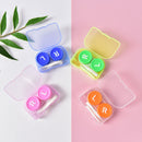 Simple Transparent Clear Portable Contact Len Case StorageBox Holder ContainB3C