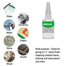 Uniglue Universal Super Glue Adhesive Leather Impact-tough Glue Waterproof New