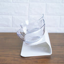 2Pcs Pet Bowl Cat Ears Shape Pet Feeding Bowl Drinking Water Bowl With Pet
