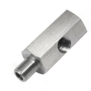 1X(1/8 Inch Bspt Oil Pressure Sensor Tee To Npt Adapter Turbo Supply Feed L