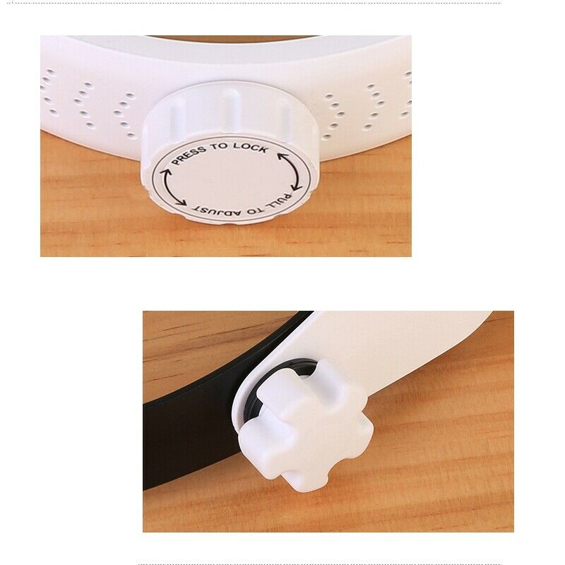 1.5X 2X 8X LED Illumination Magnifying Glass Lab Cosmetology Tattoo Eyebrow