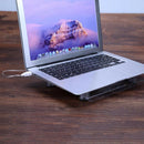 USB Cooling Big Fan Blue LED Light Cooler Pad Stand for 15" Laptop PC NotebookOZ