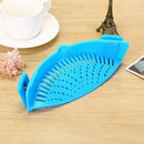 Silicone Pot Filter Kitchen Clip Pot Filter Drain Excess Liquid Drain Pasta R8V5