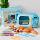 Children Pretend Play Toys Electric Home Appliances Simulation Microwave Ov