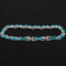 "Ballad for Adeline"aquamarine Tennis Bracelet Made With Women Fashion Jewe