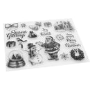Christmas Transparent Stamp Clear Seal for DIY Scrapbooking Card Decorative