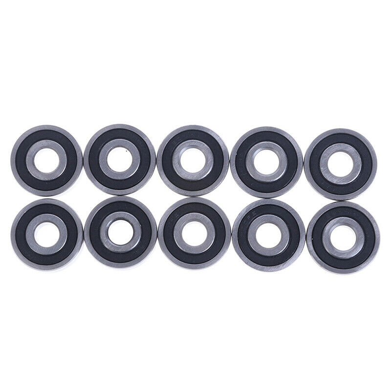 10Pcs/set 6200-ZZ Ball Bearing Deep Groove Steel Sealed Ball Shielded BearinSE