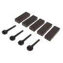 5pcs Violin Tuning Peg Material Ebony Wood for Luthiers DIY Supplies
