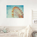 Ferris Wheel Painting By Numbers DIY Acrylic Canvas Hand Painted Wall Art  A